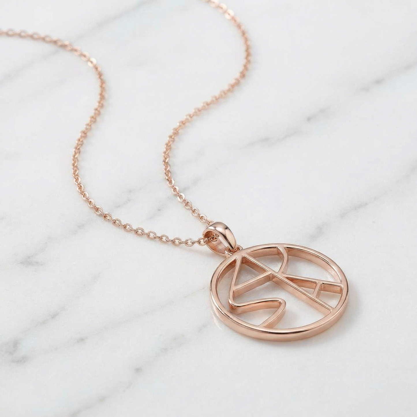 Nivera™ - Collana Monogramma Personalizzata